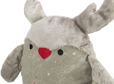 Trixie Hert Zonder Geluid Stof / Pluche Grijs 30 Cm