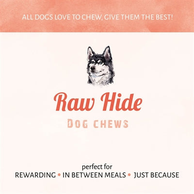 Antos Rawhide White Roll