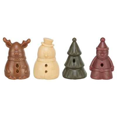 Trixie Xmas Kerstfiguren Mix Sneeuwpop / Rendier / Boom / Kerstman 65 Gr 56 St