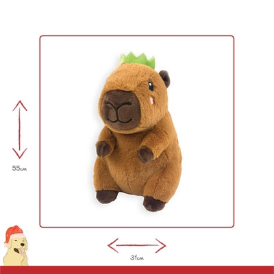 Happy Pet Kerst Capibara Jumbo Pluche 55X31X31 Cm