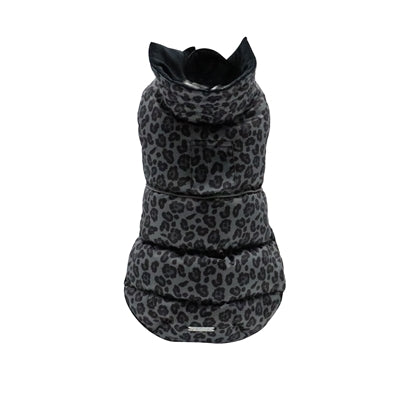 Croci Hondenjas Panthy Panterprint Gevoerd Grijs / Zwart 25 Cm