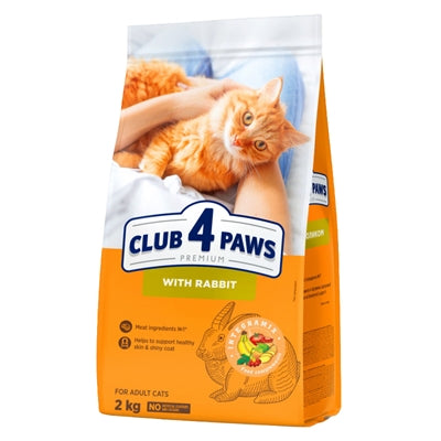 Club 4 Paws Premium Kat Adult Konijn 300 Gr