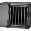 Trixie Vervoersbox Aluminium Grafiet