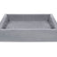 Bia Bed Cotton Hoes Hondenmand Grijs