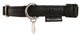 Macleather Halsband Zwart 45-70X2,5 Cm