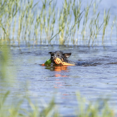 Trixie Eend Drijvend Polyester Oranje
