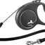 Flexi Rollijn Black Design Cord Zwart