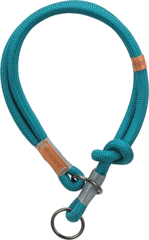 Trixie Halsband Hond Be Nordic Halfslip Petrol / Lichtgrijs 55X1,3 Cm