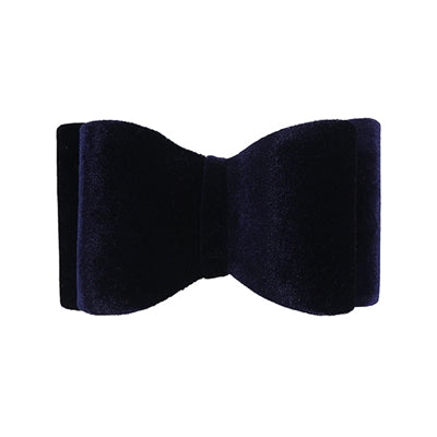 Cupid & Comet Luxury Vlinderstrik Fluweel Blauw L