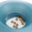 Trixie Slowfeeding Rocking Bowl Kunststof / Tpr Grijs / Blauw