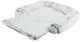 Trixie Sofa Bed Harvey Meubelbeschermer Hoekig Wit / Zwart 90X90X8 Cm