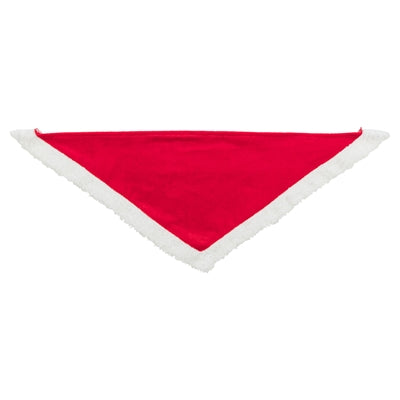 Trixie Kerstbandana Velvet Look Rood Assorti 55 Cm