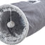 Trixie Katten Speeltunnel Harvey Velours / Pluche Grijs