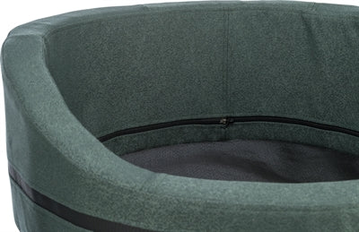 Trixie Hondenmand Citystyle Ovaal Donkergroen 65X55X24 Cm