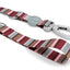 Morso Hondenriem Verstelbaar Gerecycled Skyline Rood / Roze