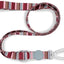 Morso Hondenriem Verstelbaar Gerecycled Skyline Rood / Roze