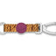 Morso Key Cord Sleutelhanger Gerecycled Jungle Drum Oranje