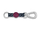 Morso Key Cord Sleutelhanger Gerecycled Power Flow Zwart