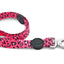Morso Hondenriem Gerecycled Bubble Leo Roze