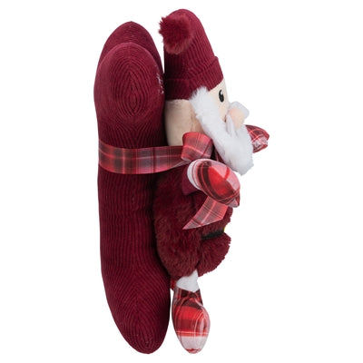 Trixie Xmas Giftset Bot Met Kerstman Pluche / Stof 30 Cm
