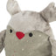 Trixie Hert Zonder Geluid Stof / Pluche Grijs 30 Cm
