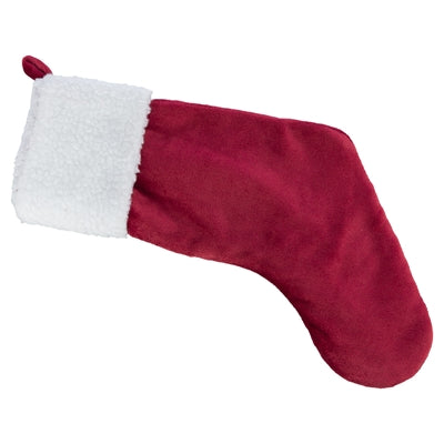 Trixie Xmas Kerstsok Pluche Rood / Wit 47 Cm