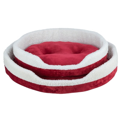 Trixie Kattenmand Nevio Rond Rood / Wit 55X45 Cm