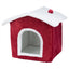 Trixie Kattenmand Huis Rood / Wit 35X38X45 Cm