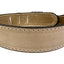 Sazzz Halsband Hond Boho Vintage Leer Beige