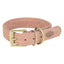 Trixie Halsband Hond Pure Leer Roze