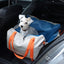 Merkloos Autostoel / Reismand Hondenmand Beige / Blauw / Oranje