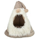 Trixie Xmas Tent Kabouter Velvet Look Beige 45X45X47 Cm