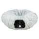 Trixie Harvey Pluche Speeltunnel / Donut Wit / Grijs