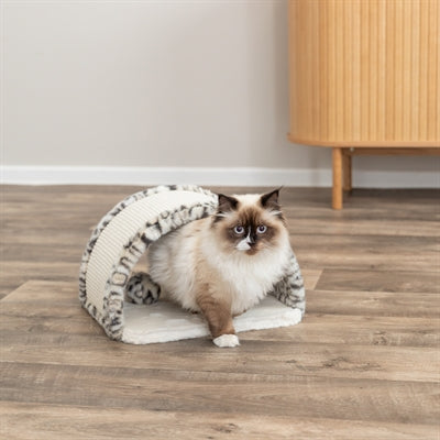 Trixie Krabbrug Leo Panterprint Creme