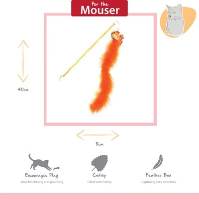 Happy Pet Tabby Patch Kattenhengel Goudvis Oranje