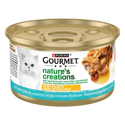 Gourmet Natures Creations Filet Tonijn 24X85 Gr