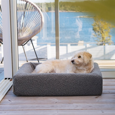 Bia Bed Premium Hoes Teddy Grijs