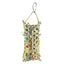 Back Zoo Nature Parakeet Woven Bamboo Pouch
