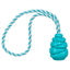 Trixie Jumper Kegel Aan Touw Super Strong Tpr Petrol 33X5X5 Cm