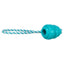 Trixie Jumper Kegel Aan Touw Super Strong Tpr Petrol 33X5X5 Cm