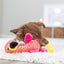 Trixie Flamingo Stof Roze / Geel 32X12X11 Cm
