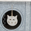 Trixie Speelbox Mara Ovaal Vilt Zand / Grijs 66X46X62 Cm