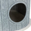 Trixie Speelbox Mara Ovaal Vilt Zand / Grijs 66X46X62 Cm