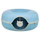 Trixie Speeldonut Vilt Blauw 60X60 Cm