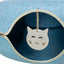 Trixie Speeldonut Vilt Blauw 60X60 Cm