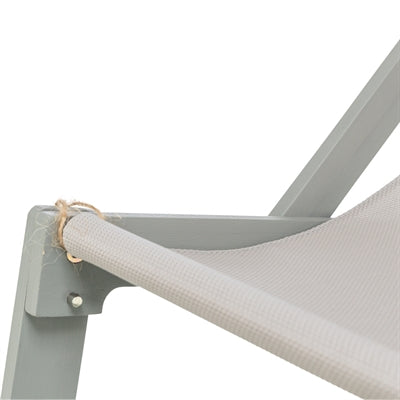 Trixie Strandstoel Hout Grijs