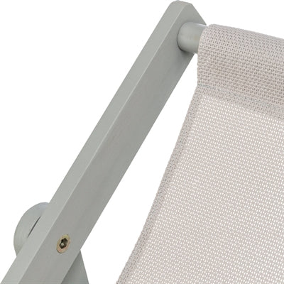 Trixie Strandstoel Hout Grijs