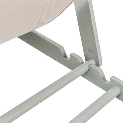 Trixie Strandstoel Hout Grijs