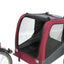 Trixie Hondenfietskar Grijs / Rood 61/125X56X64 Cm