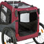 Trixie Hondenfietskar Grijs / Rood 61/125X56X64 Cm